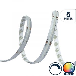 Led strip 5 meter RGB, COB, 24v | Losse strip