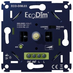 Led dimmer inbouw 0-500W | ECO-DIM.03