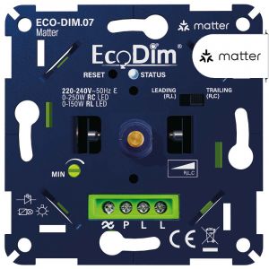 Matter led dimmer draai 0-250W | ECO-DIM.07 Matter