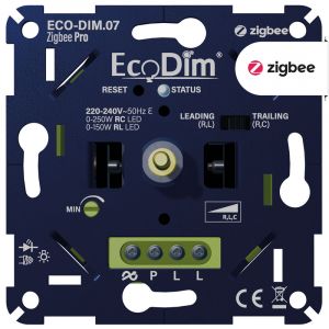Zigbee led dimmer draai 0-250W | ECO-DIM.07 Zigbee Pro