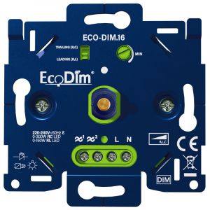 Led dimmer universeel 0-300W RLC voor België | ECO-DIM.16