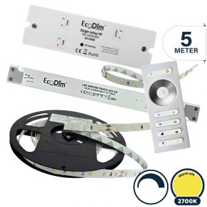 Led strip 5 meter warm wit, SMD | Complete set